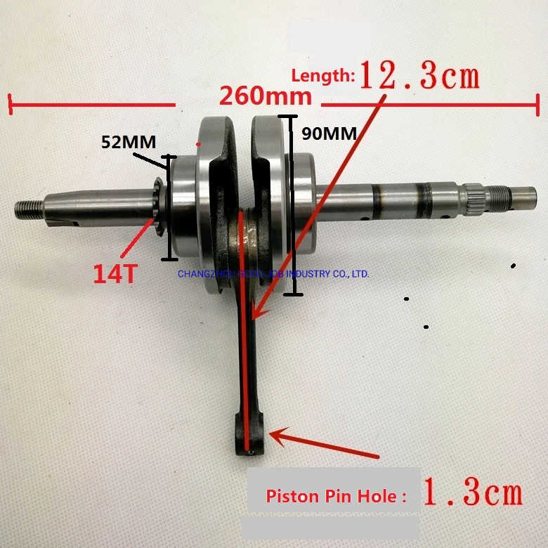 Top Class CD 110 Crankshaft for Motorcycle Parts